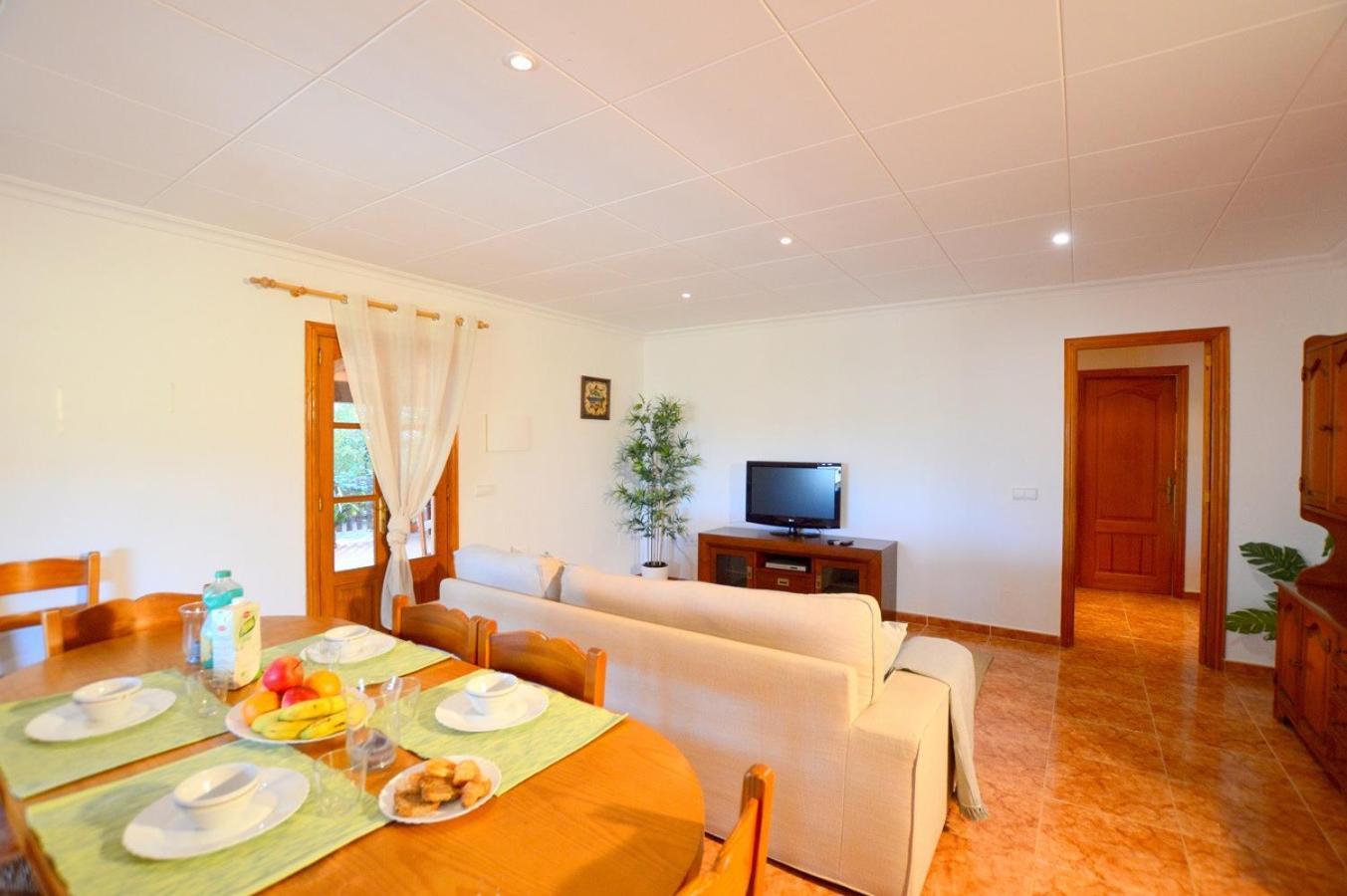 Finca Con Piscina Es Blanquer Guest House Bagian luar foto