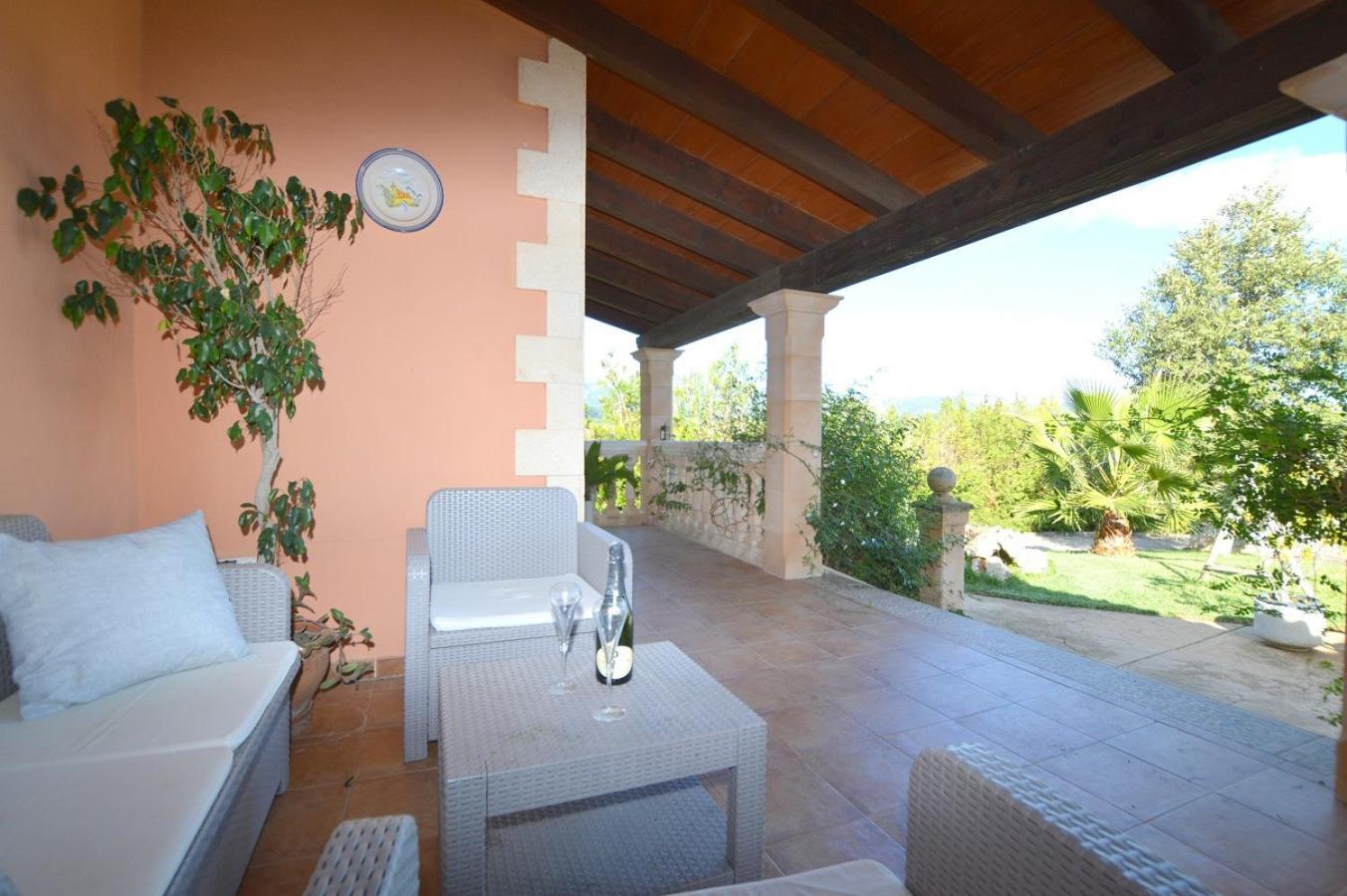 Finca Con Piscina Es Blanquer Guest House Bagian luar foto