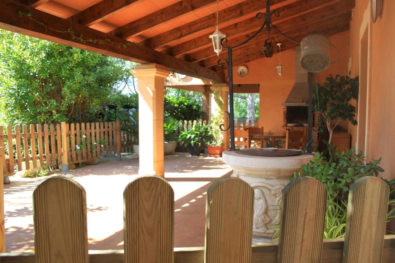 Finca Con Piscina Es Blanquer Guest House Bagian luar foto