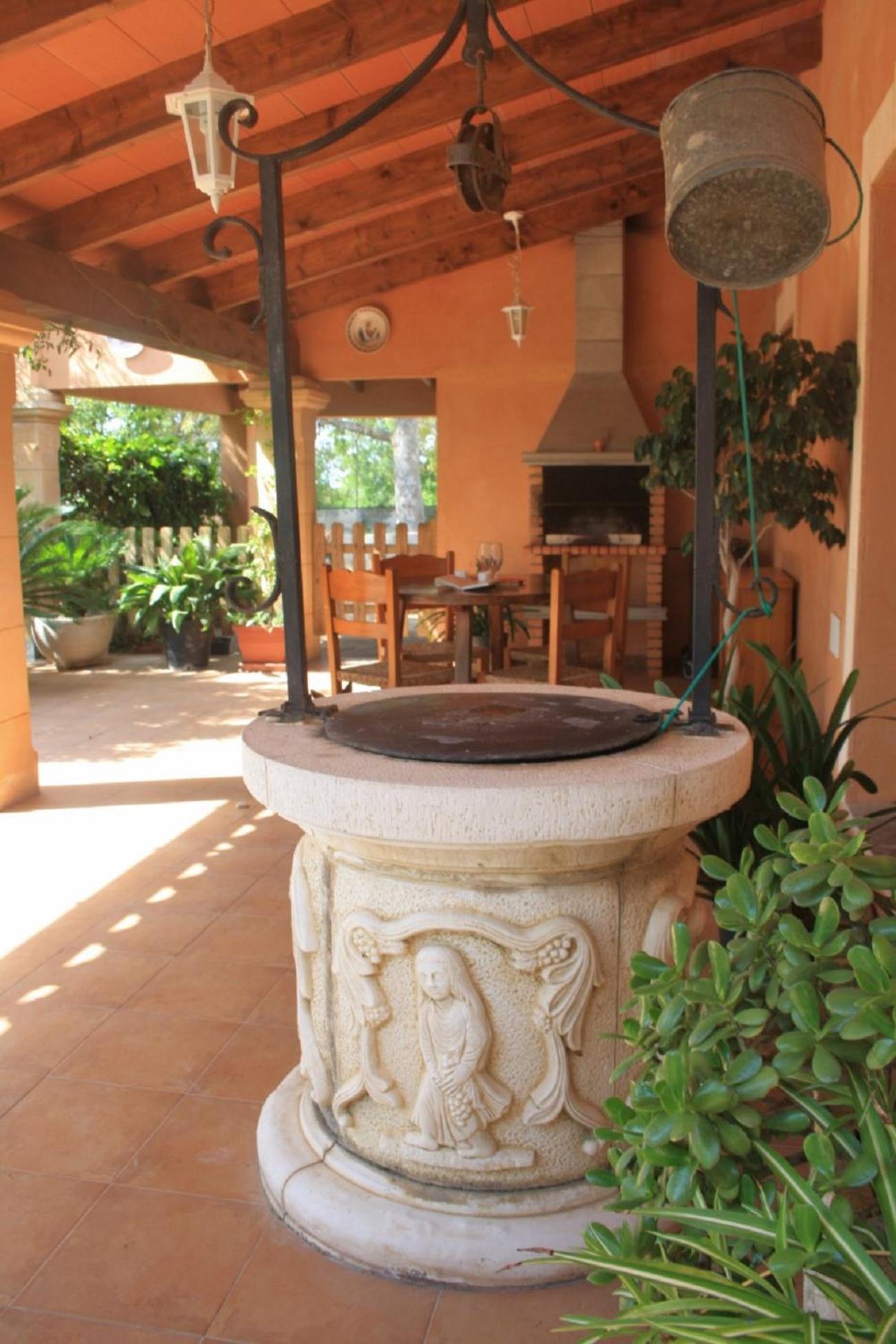 Finca Con Piscina Es Blanquer Guest House Bagian luar foto