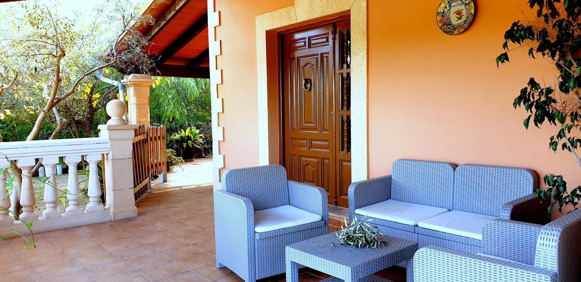 Finca Con Piscina Es Blanquer Guest House Bagian luar foto