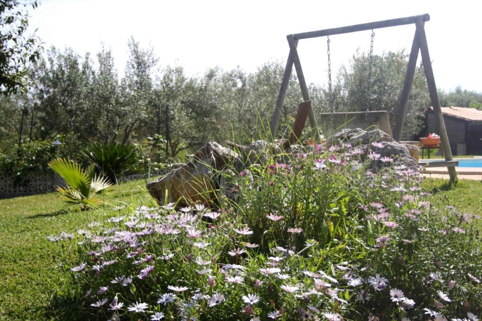 Finca Con Piscina Es Blanquer Guest House Bagian luar foto