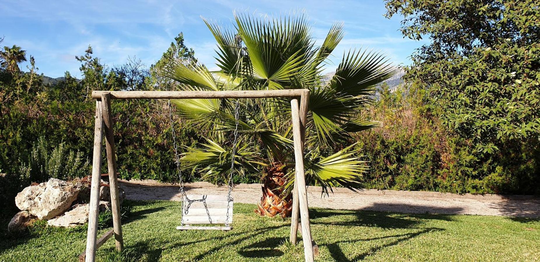 Finca Con Piscina Es Blanquer Guest House Bagian luar foto